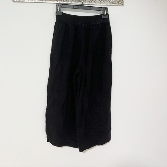 Laude the Label Black Cropped Wide Leg Pants Size XS - Picture 4 of 9